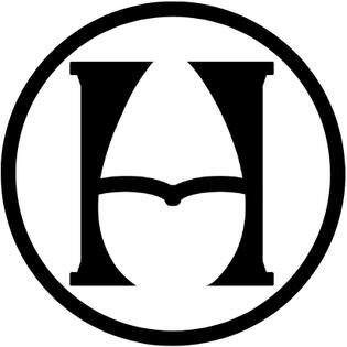 Hawthorn books logo in black circle